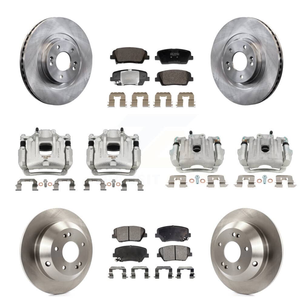 Transit Auto - KC8-101351P - Front and Rear Disc Brake Kits