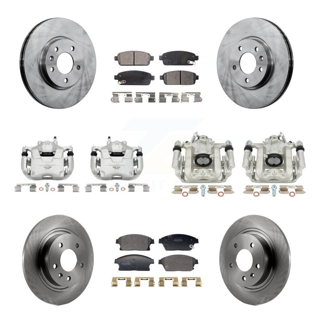 Transit Auto - KC8-101356P - Front and Rear Disc Brake Kits
