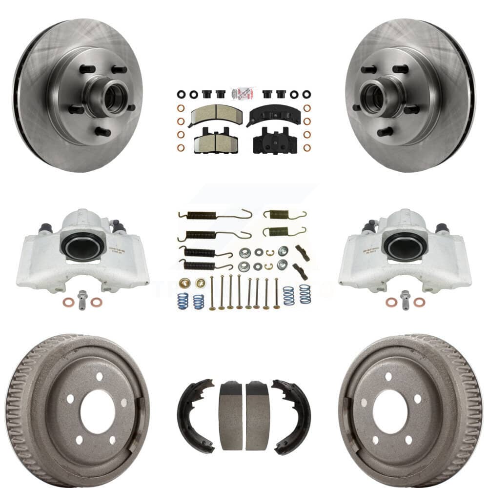 Transit Auto - KC8-101409N - Front and Rear Disc Brake Kits
