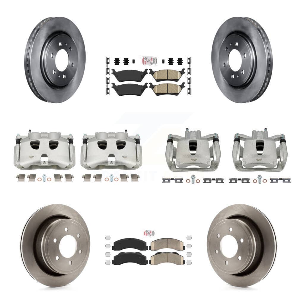 Transit Auto - KC8-101792N - Front and Rear Disc Brake Kits