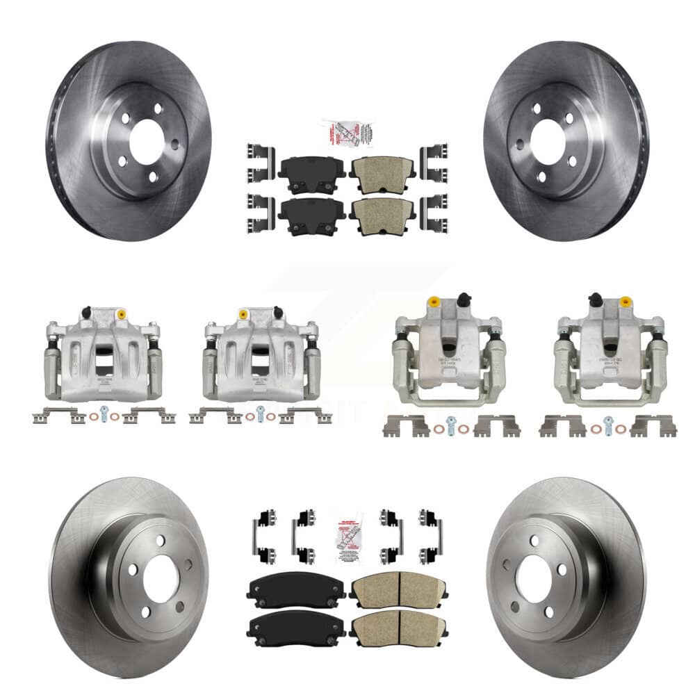 Transit Auto - KC8-101842N - Front and Rear Disc Brake Kits