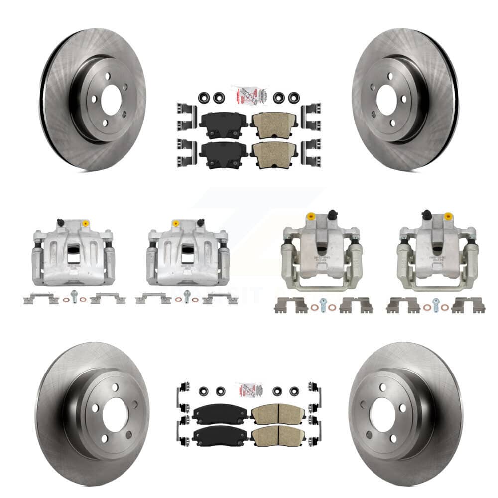 Transit Auto - KC8-101847N - Front and Rear Disc Brake Kits