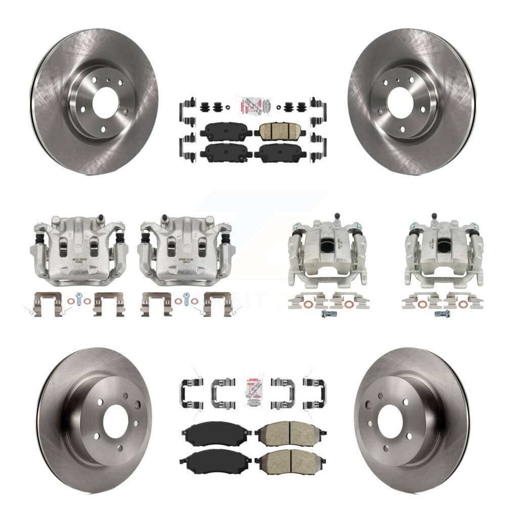 Transit Auto - KC8-101900N - Front and Rear Disc Brake Kits