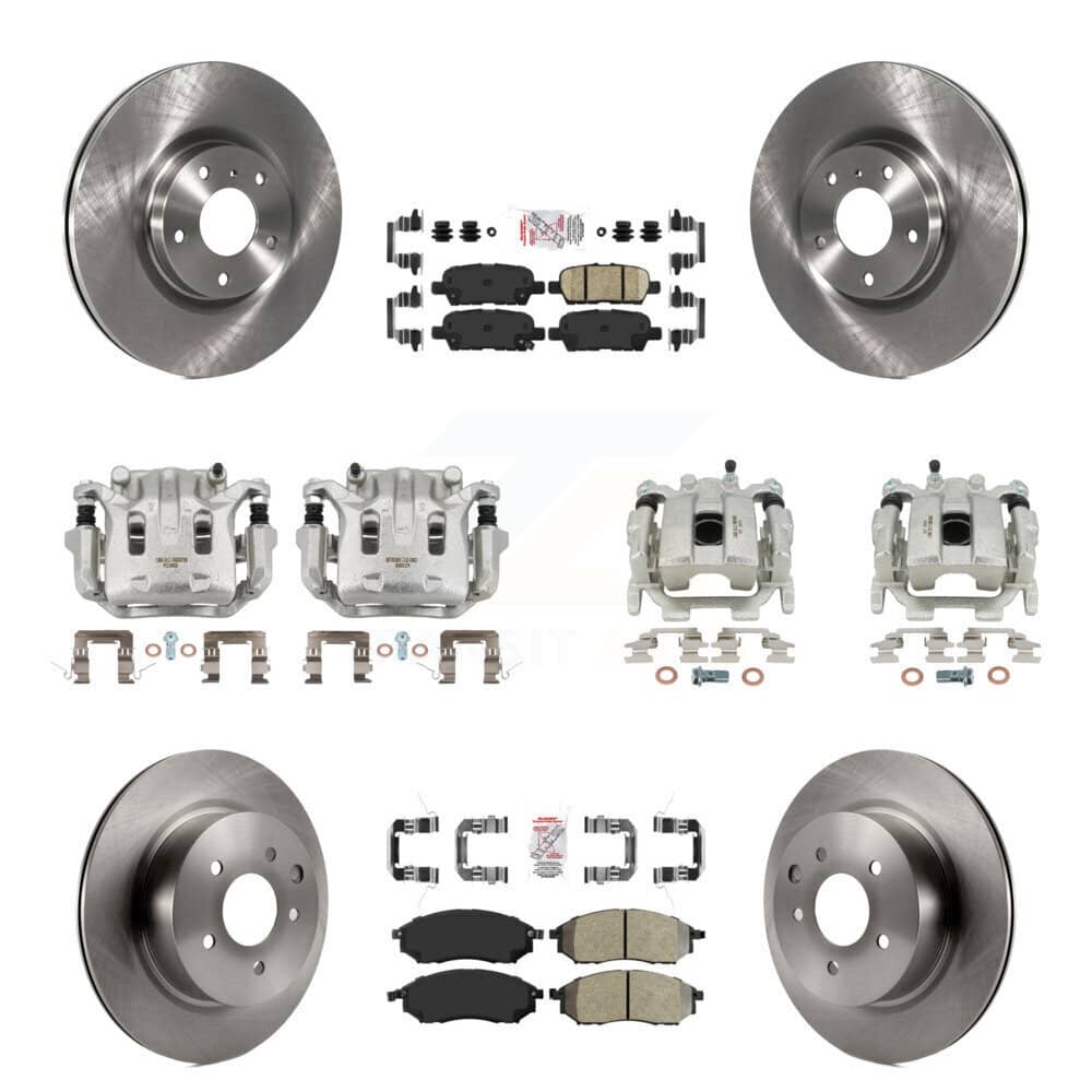Transit Auto - KC8-101902N - Front and Rear Disc Brake Kits