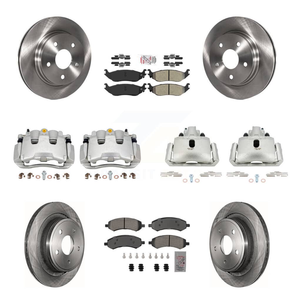 Transit Auto - KC8-101984N - Front and Rear Disc Brake Kits