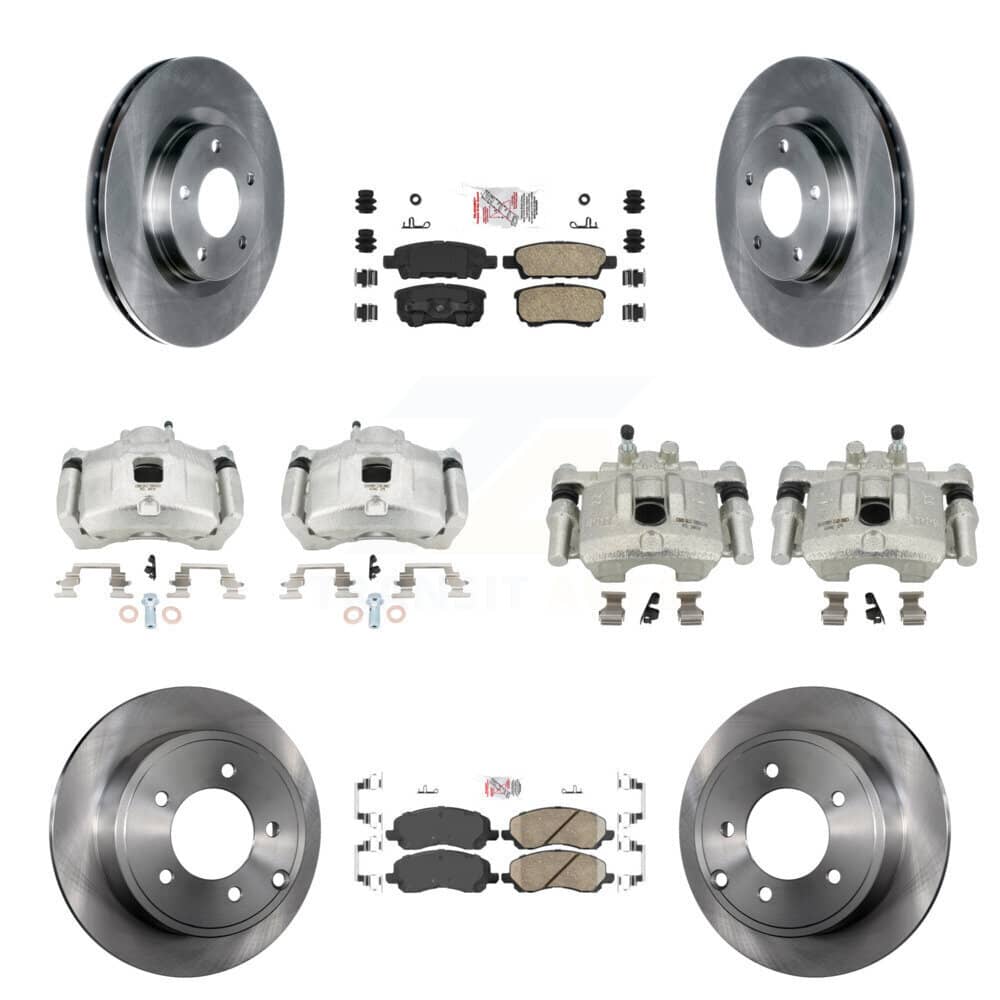 Transit Auto - KC8-102005N - Front and Rear Disc Brake Kits