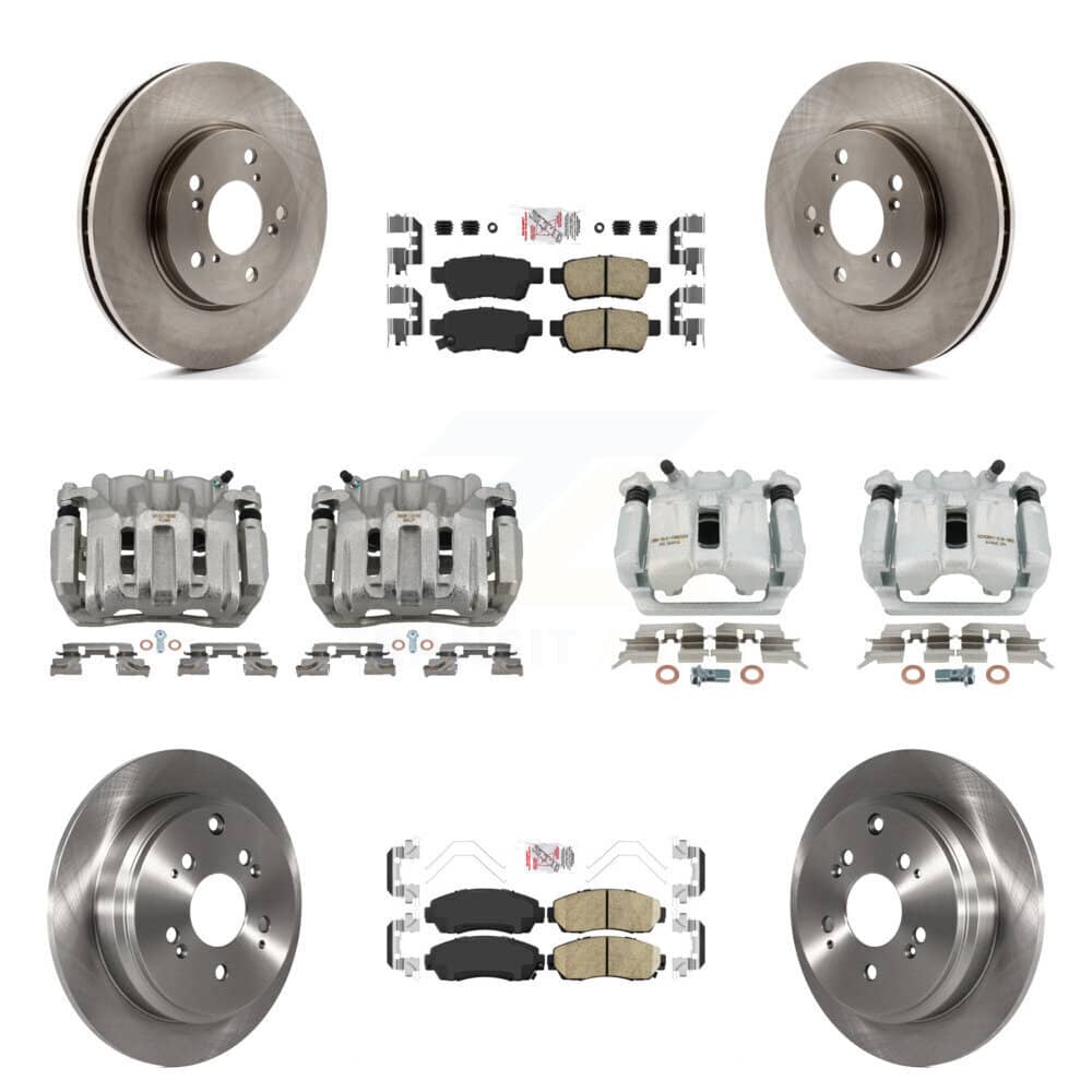 Transit Auto - KC8-102078N - Front and Rear Disc Brake Kits