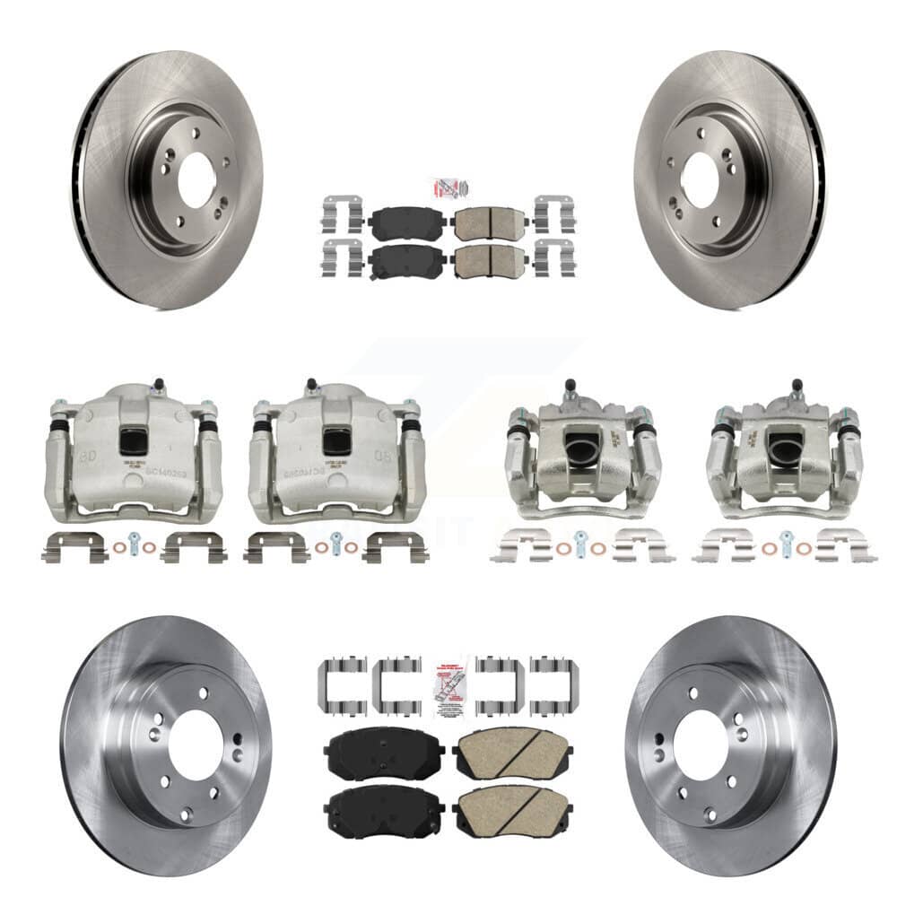 Transit Auto - KC8-102196N - Front and Rear Disc Brake Kits