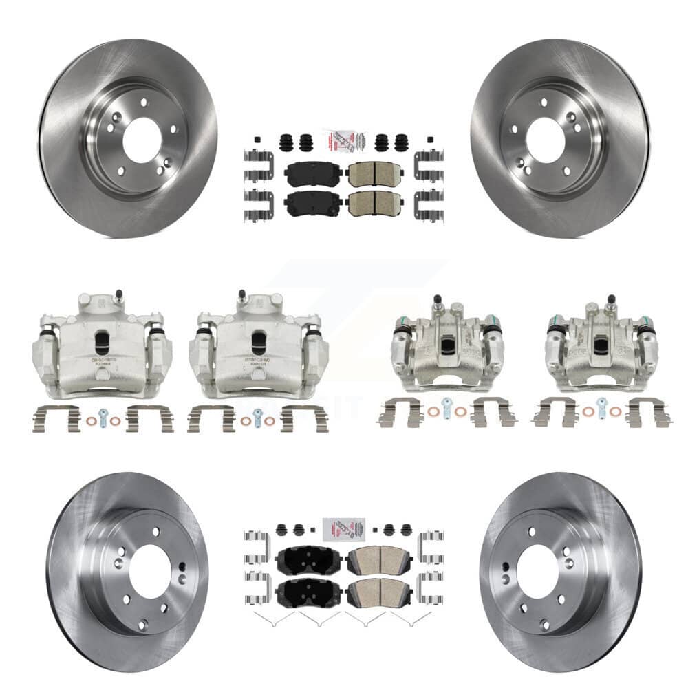 Transit Auto - KC8-102198N - Front and Rear Disc Brake Kits