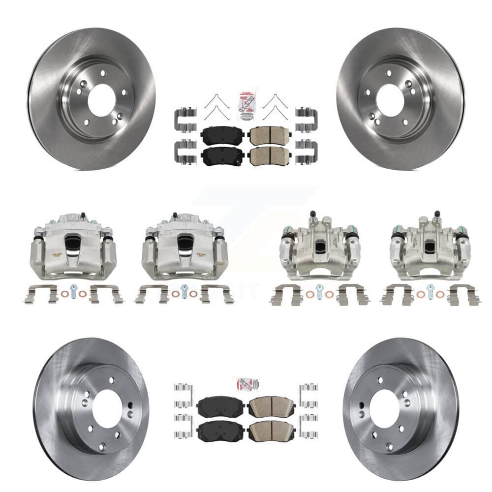 Transit Auto - KC8-102204N - Front and Rear Disc Brake Kits