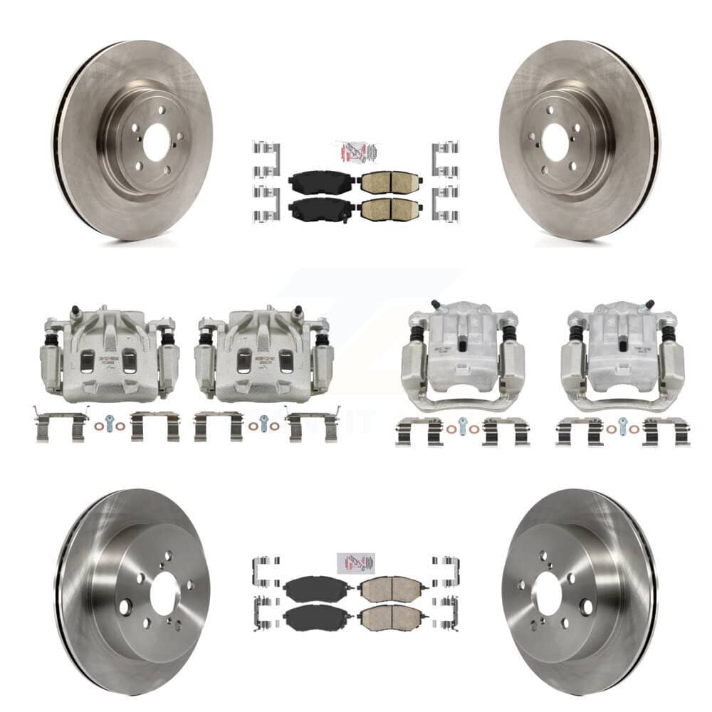 Transit Auto - KC8-102233N - Front and Rear Disc Brake Kits