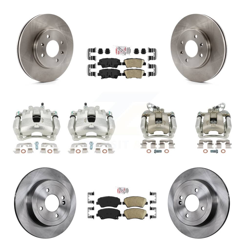 Transit Auto - KC8-102317N - Front and Rear Disc Brake Kits