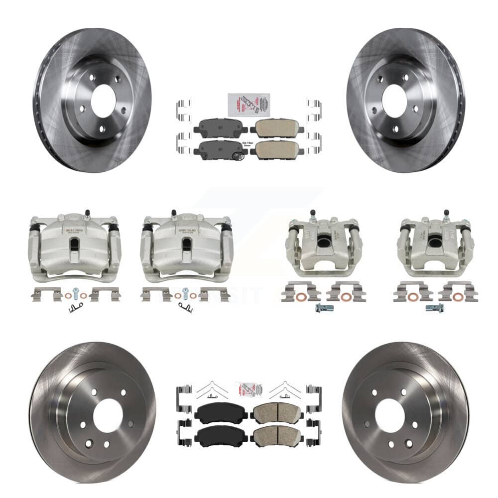 Transit Auto - KC8-102319N - Front and Rear Disc Brake Kits