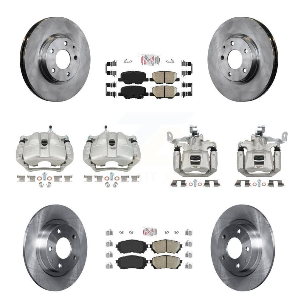 Transit Auto - KC8-102342N - Front and Rear Disc Brake Kits