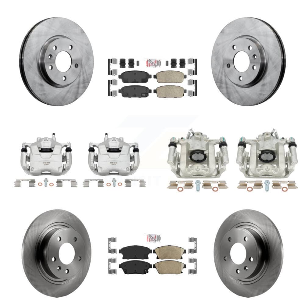 Transit Auto - KC8-102414N - Front and Rear Disc Brake Kits