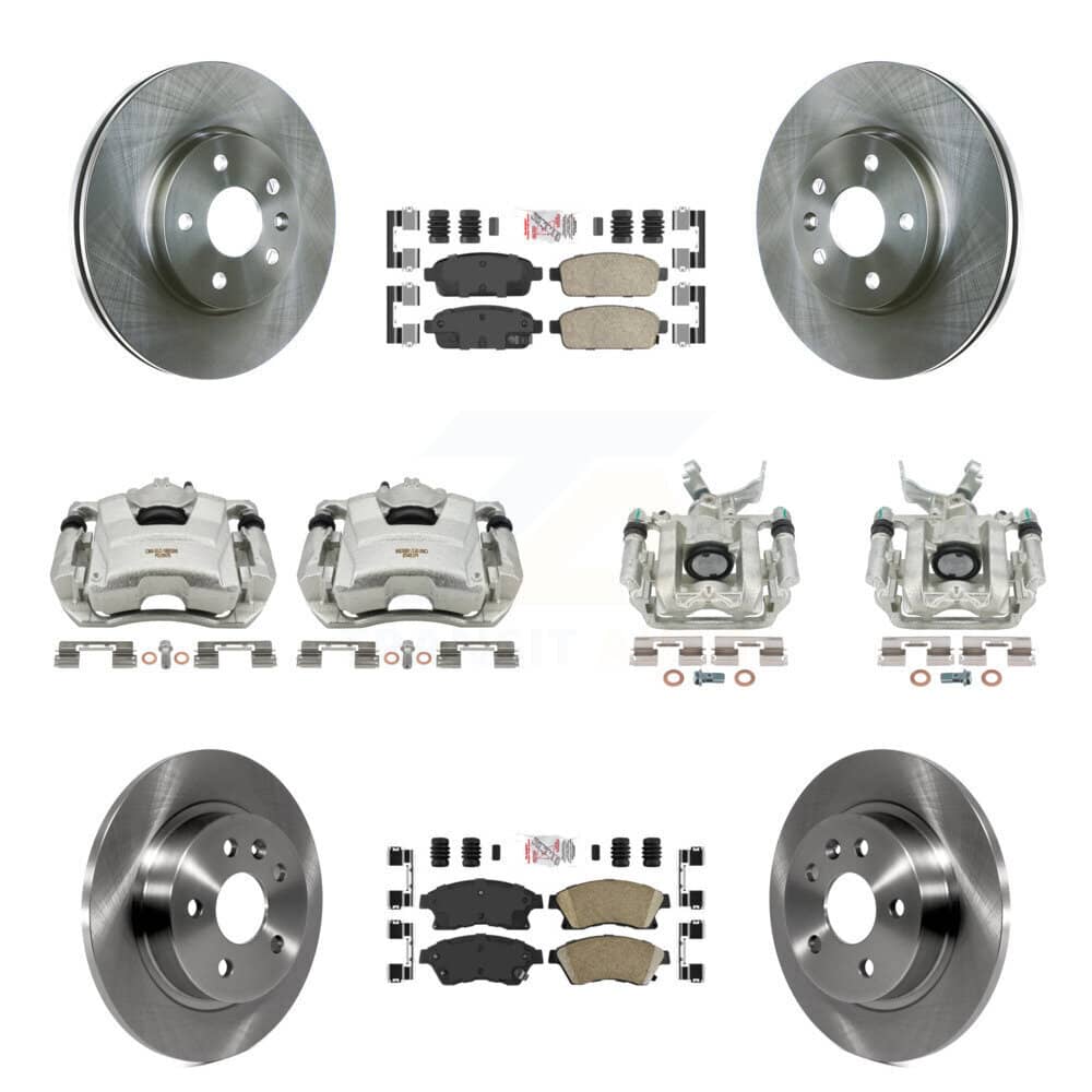 Transit Auto - KC8-102417N - Front and Rear Disc Brake Kits