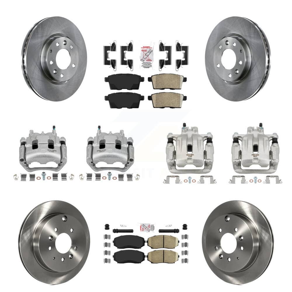 Transit Auto - KC8-102504N - Front and Rear Disc Brake Kits