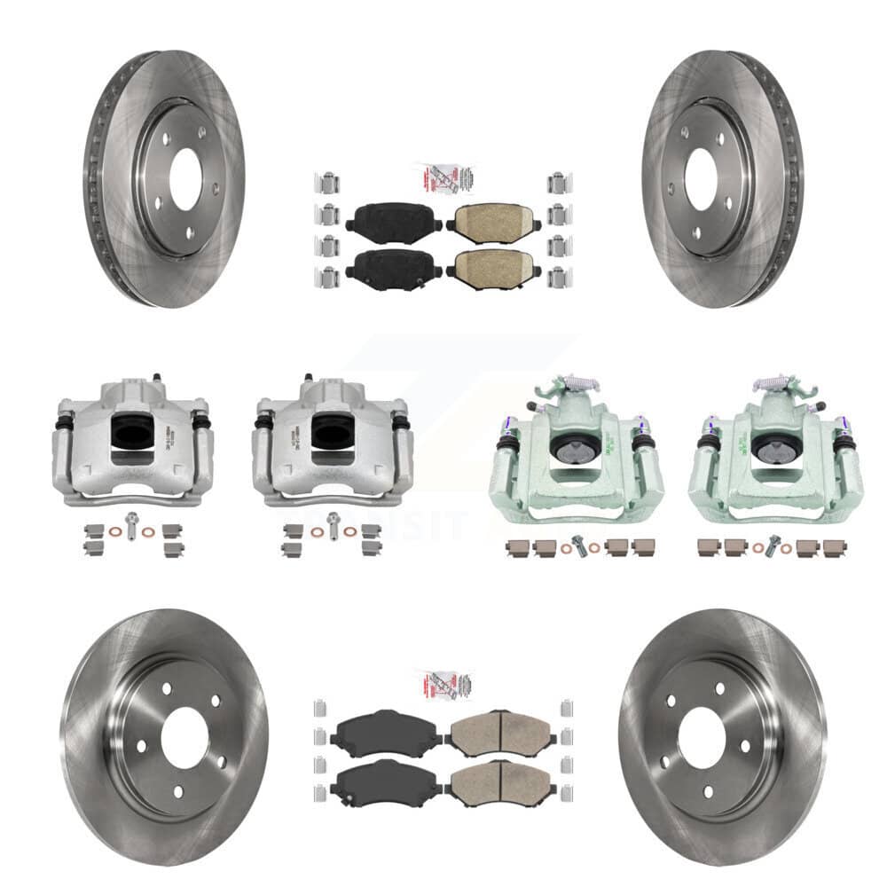 Transit Auto - KC8-102607N - Front and Rear Disc Brake Kits