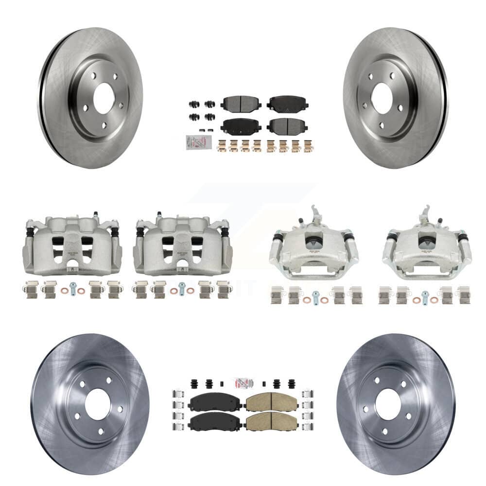 Transit Auto - KC8-102612N - Front and Rear Disc Brake Kits