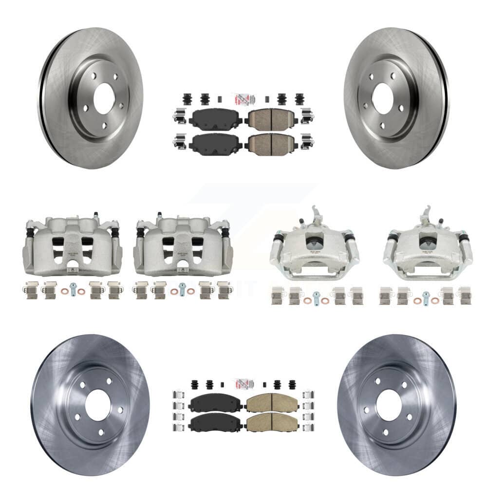 Transit Auto - KC8-102615N - Front and Rear Disc Brake Kits