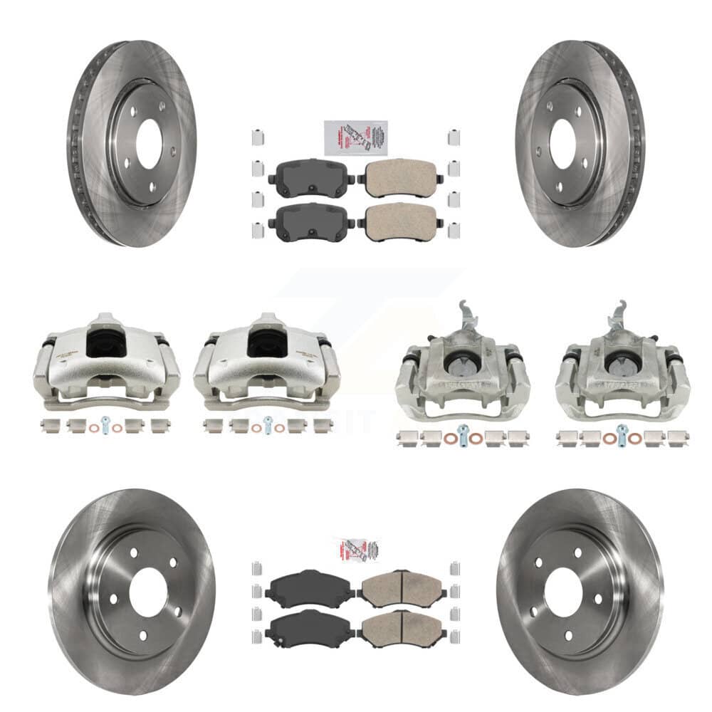 Transit Auto - KC8-102666N - Front and Rear Disc Brake Kits