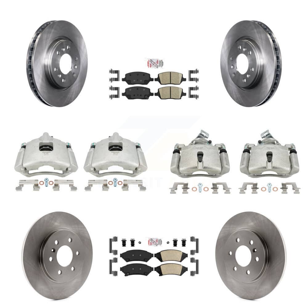 Transit Auto - KC8-102721N - Front and Rear Disc Brake Kits