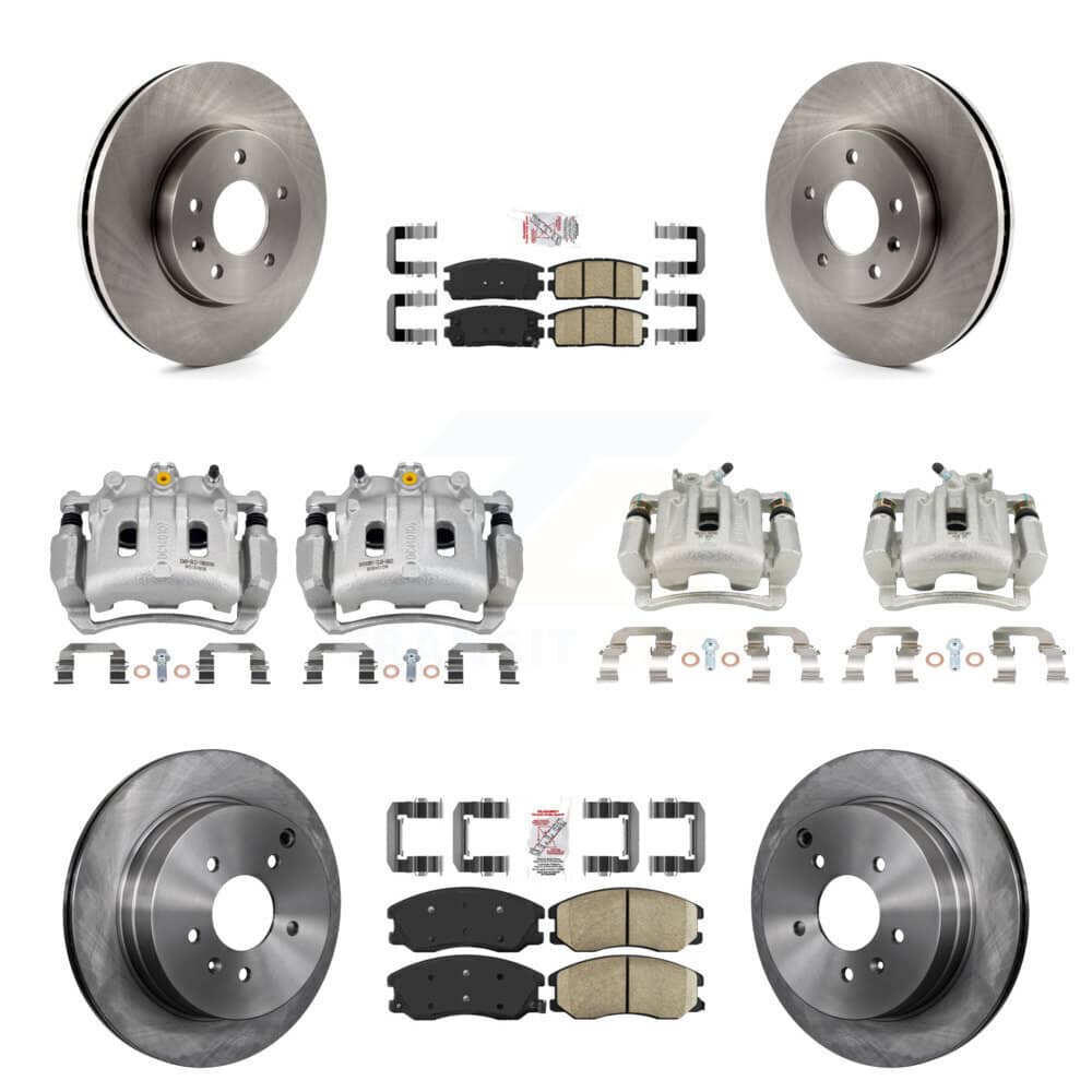 Transit Auto - KC8-102761N - Front and Rear Disc Brake Kits