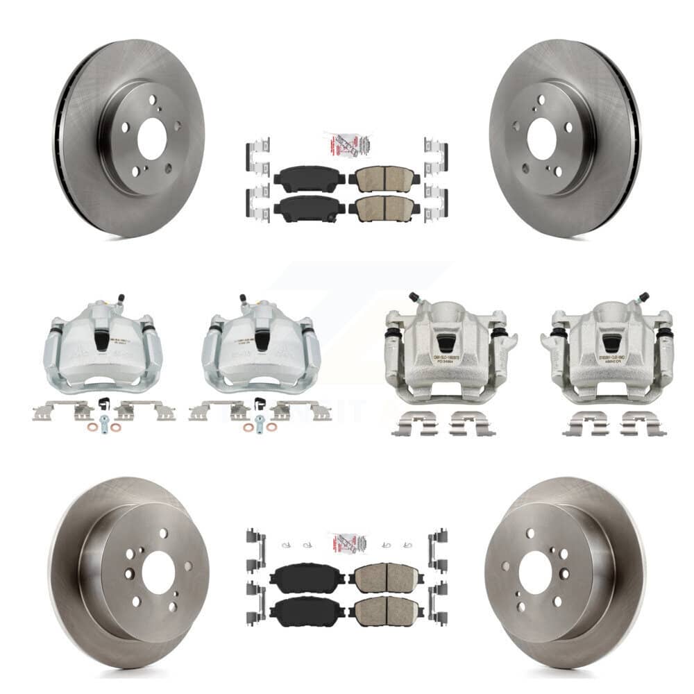 Transit Auto - KC8-103024N - Front and Rear Disc Brake Kits