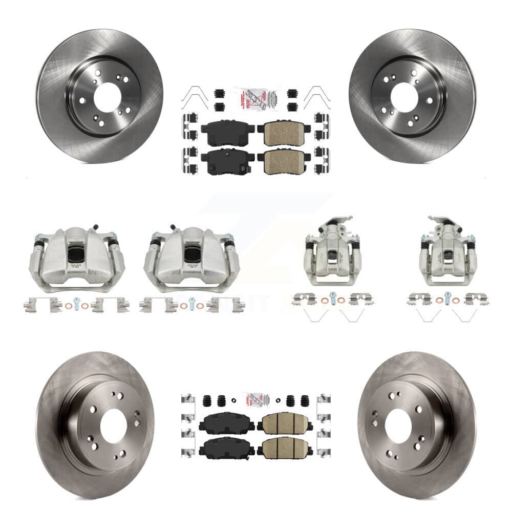 Transit Auto - KC8-103044N - Front and Rear Disc Brake Kits