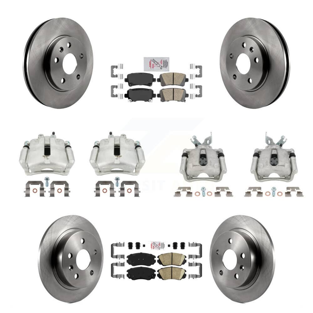Transit Auto - KC8-103259N - Front and Rear Disc Brake Kits