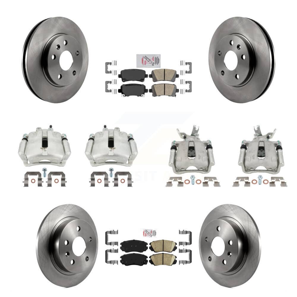 Transit Auto - KC8-103268N - Front and Rear Disc Brake Kits
