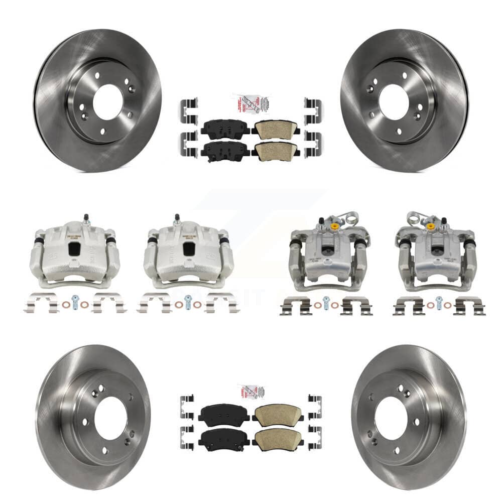 Transit Auto - KC8-103336N - Front and Rear Disc Brake Kits