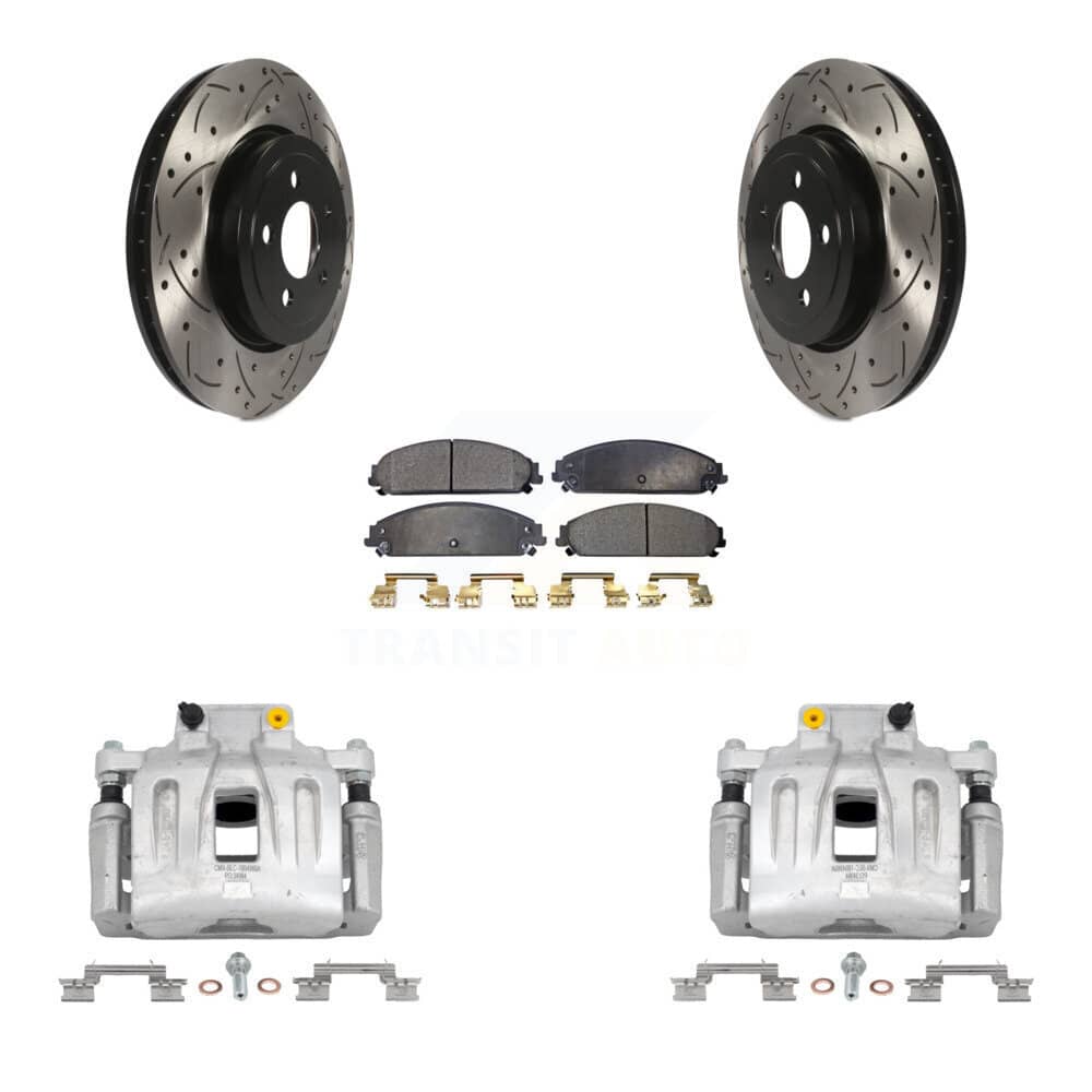 Transit Auto - KCD-100125P - Front Disc Brake Kits