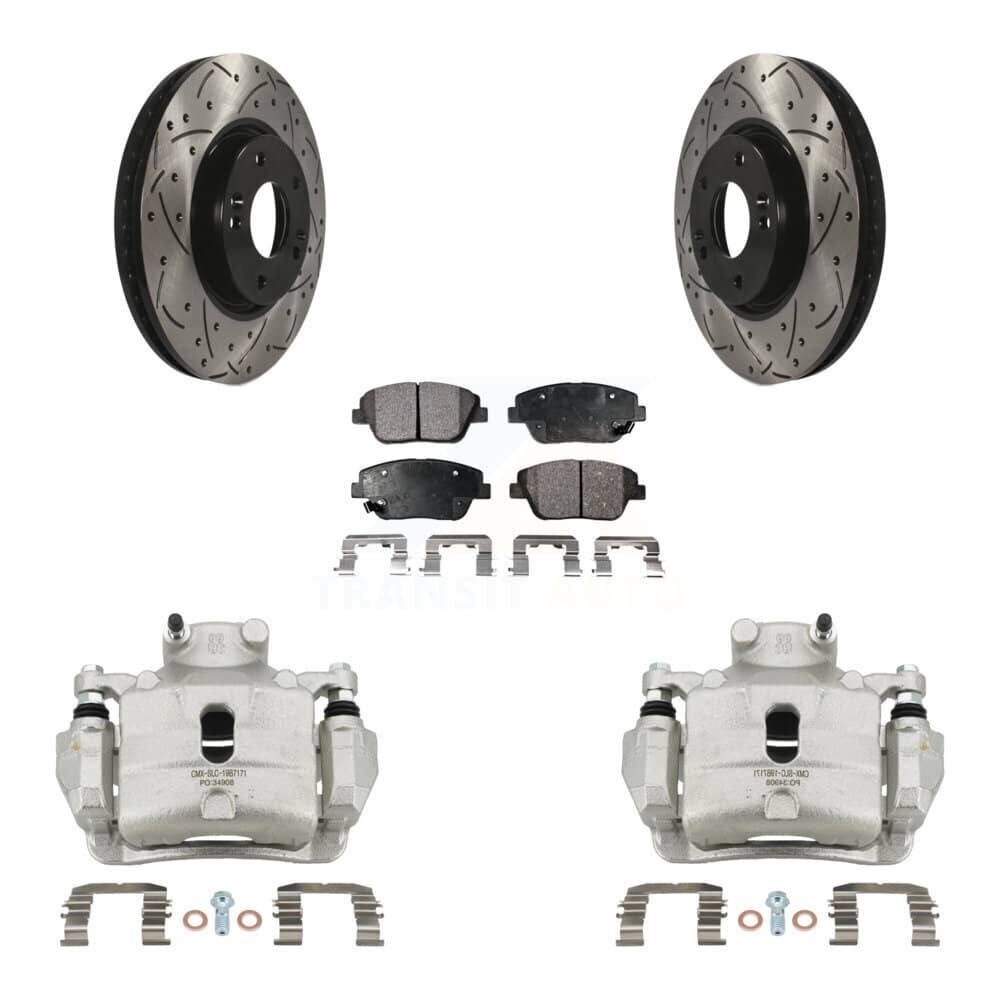 Transit Auto - KCD-100204P - Front Disc Brake Kits
