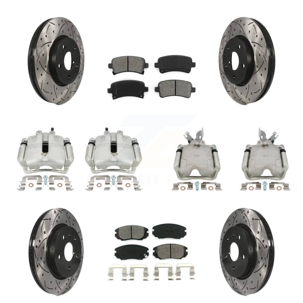 Transit Auto - KCD-100228S - Front and Rear Disc Brake Kits