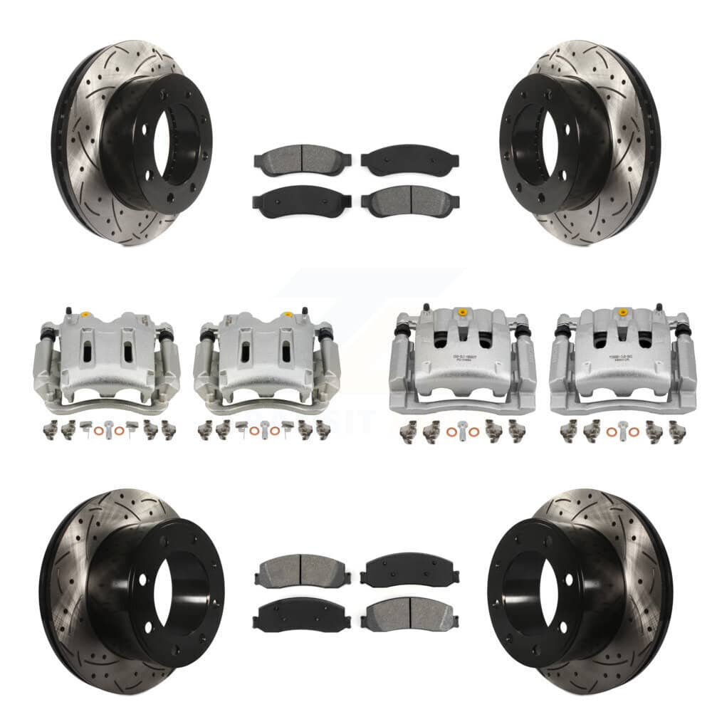 Transit Auto - KCD-100235S - Front and Rear Disc Brake Kits