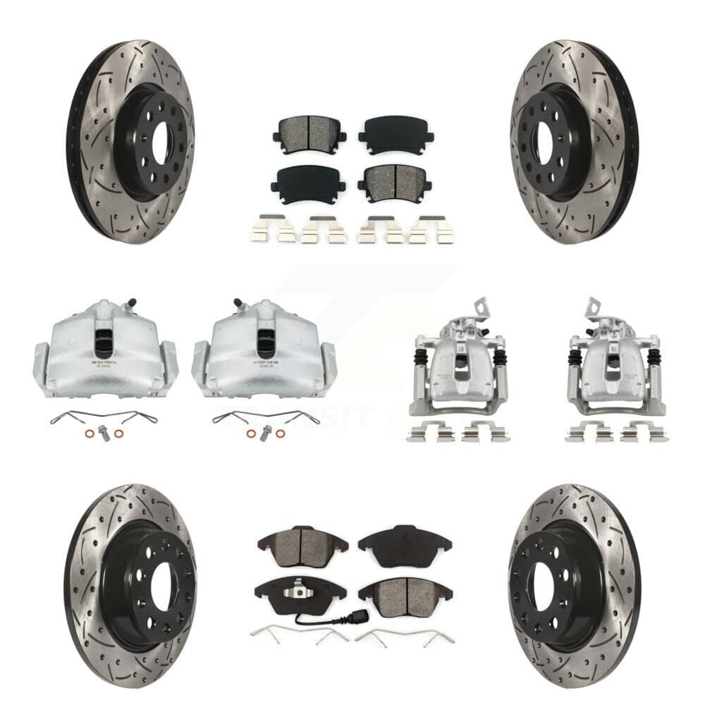 Transit Auto - KCD-100238S - Front and Rear Disc Brake Kits