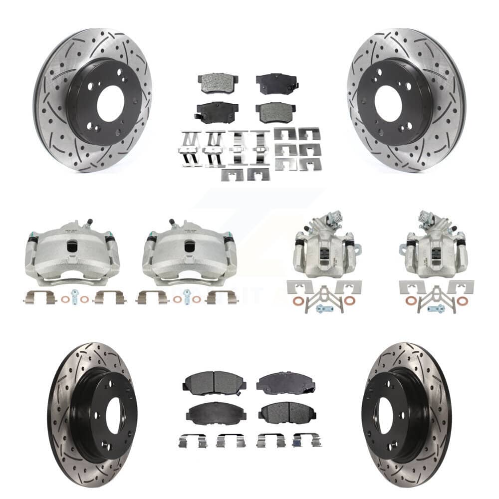 Transit Auto - KCD-100275T - Front and Rear Disc Brake Kits