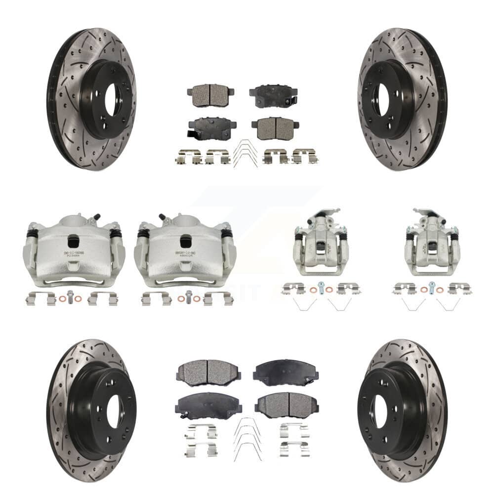 Transit Auto - KCD-100307T - Front and Rear Disc Brake Kits