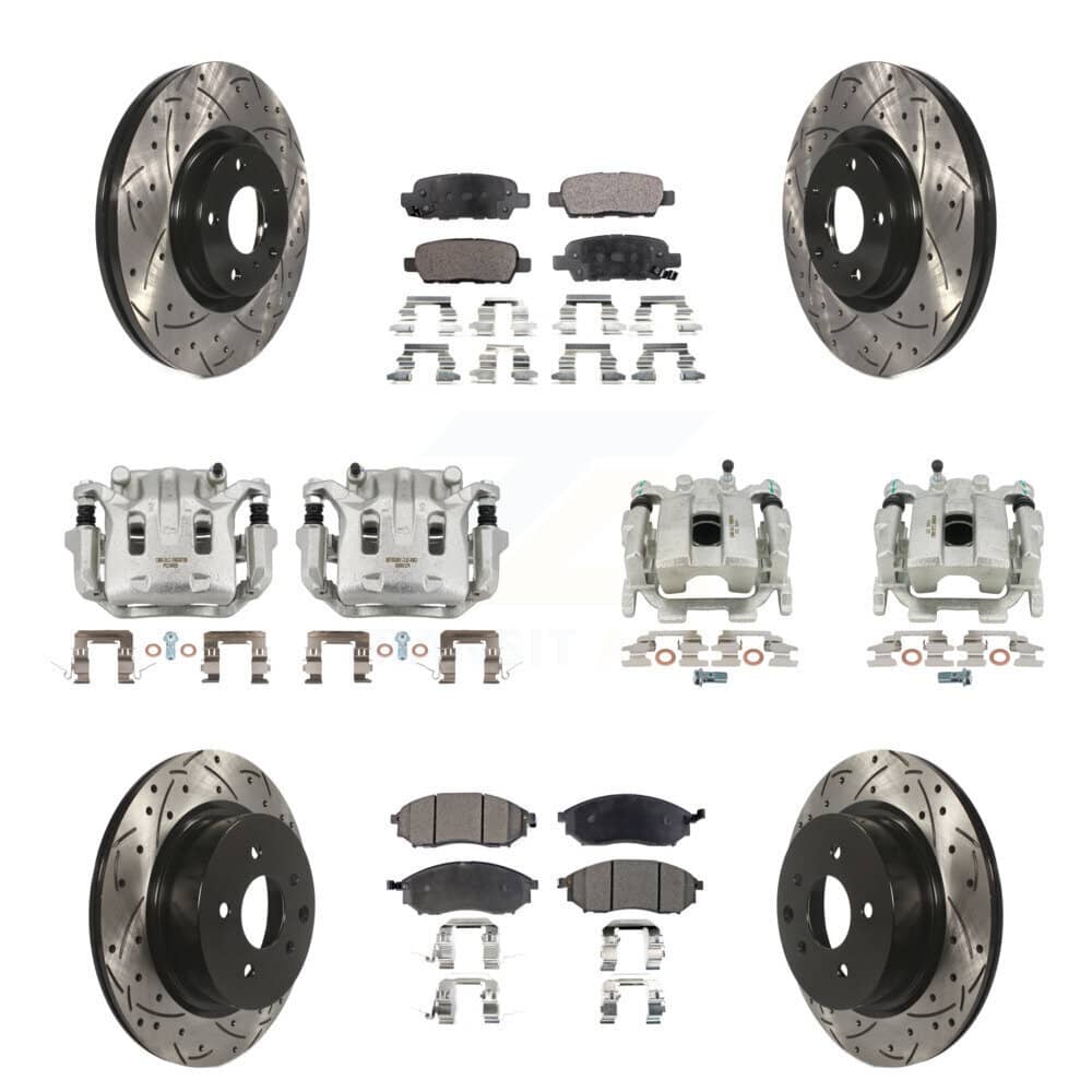 Transit Auto - KCD-100330T - Front and Rear Disc Brake Kits