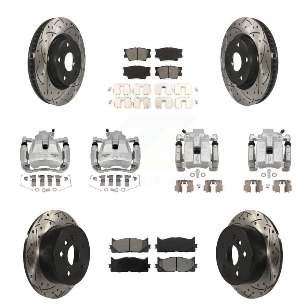 Transit Auto - KCD-100350S - Front and Rear Disc Brake Kits