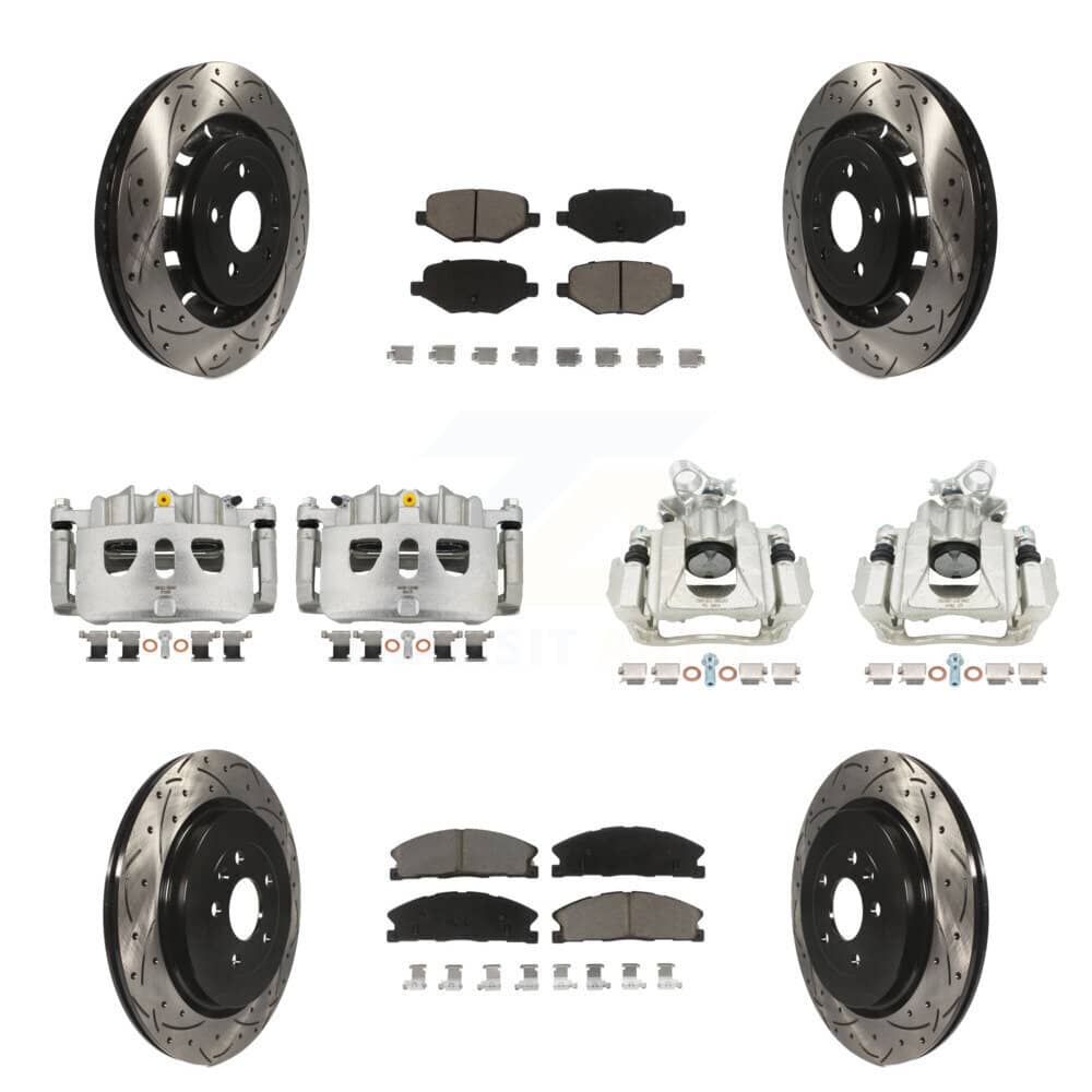 Transit Auto - KCD-100400C - Front and Rear Disc Brake Kits