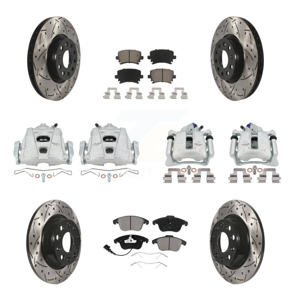 Transit Auto - KCD-100410C - Front and Rear Disc Brake Kits