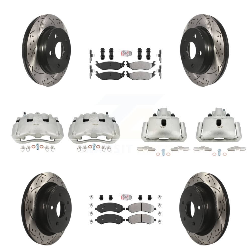Transit Auto - KCD-100412N - Front and Rear Disc Brake Kits
