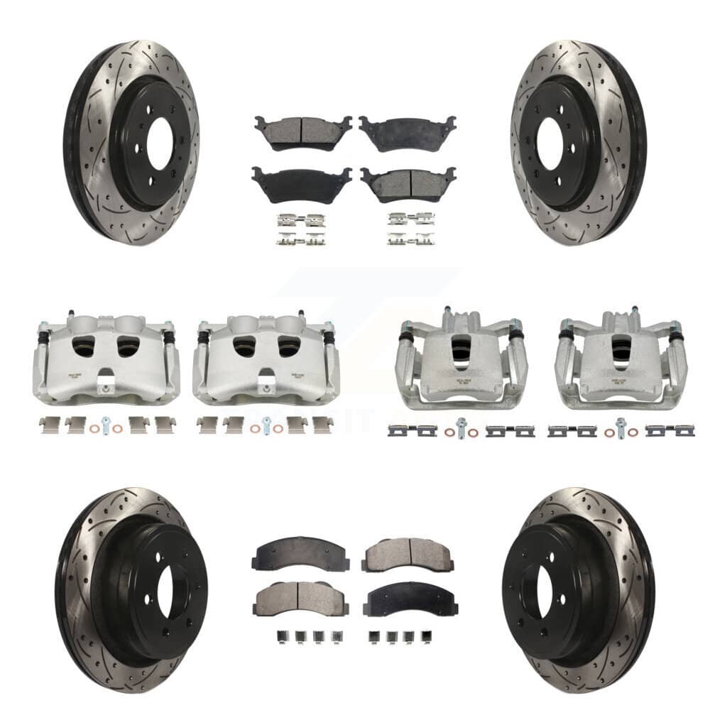Transit Auto - KCD-100429P - Front and Rear Disc Brake Kits