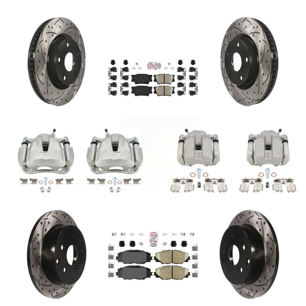 Transit Auto - KCD-100436N - Front and Rear Disc Brake Kits