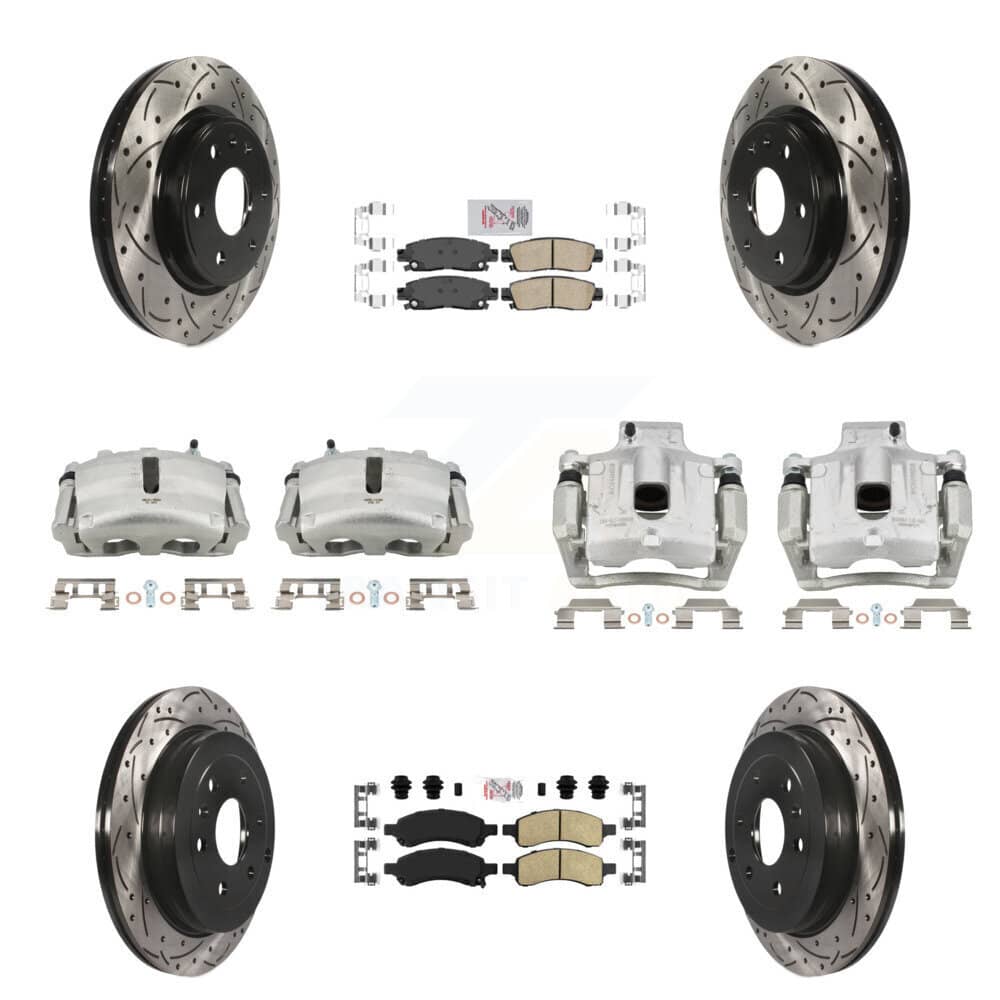 Transit Auto - KCD-100539N - Front and Rear Disc Brake Kits