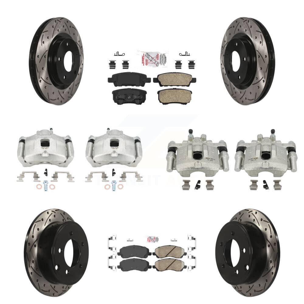 Transit Auto - KCD-100556N - Front and Rear Disc Brake Kits