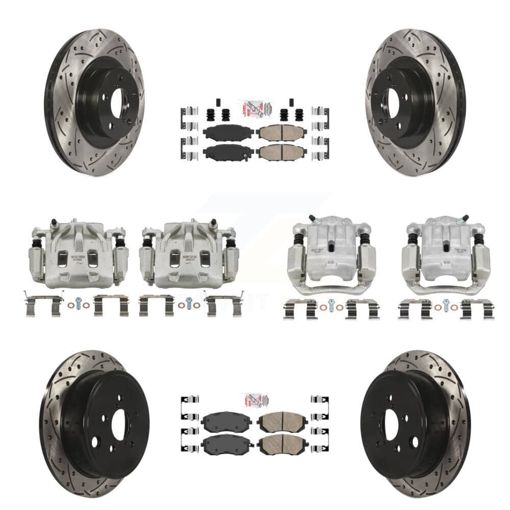 Transit Auto - KCD-100579N - Front and Rear Disc Brake Kits