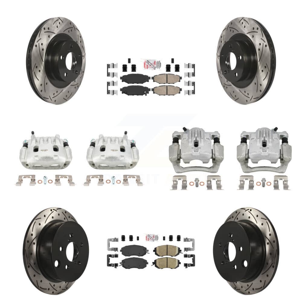 Transit Auto - KCD-100608N - Front and Rear Disc Brake Kits